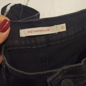 Levi's Classic Black Denim